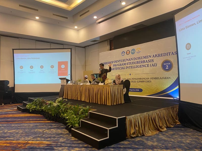 Universitas Halu Oleo, Workshop Penyusunan Dokumen Akreditasi Program Studi Berbasis Artificial Intelligence (AI) Batch II